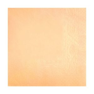 Story 33x33 cm 2 katlı 20'li Desenli Bej Renkli Kağıt Peçete