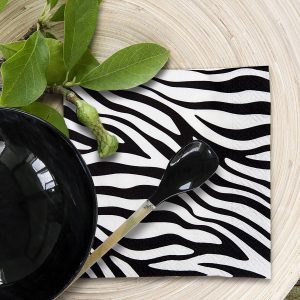 Zebra Desen Kağıt Peçete