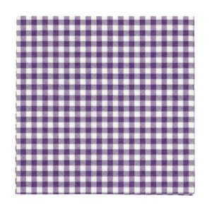 33x33 Cm 3 Katlı 20'li Mor Lacivert Beyaz Pötikare Desenli Kağıt Peçete