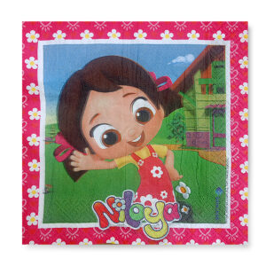 33x33 Cm 2 Katlı Niloya Desenli 20'li Kağıt Peçete